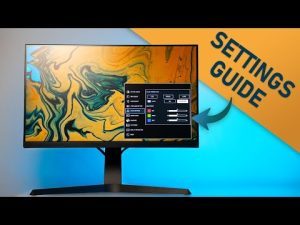 customize display settings