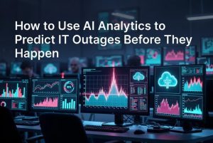 AI dashboards predicting IT outages in real time