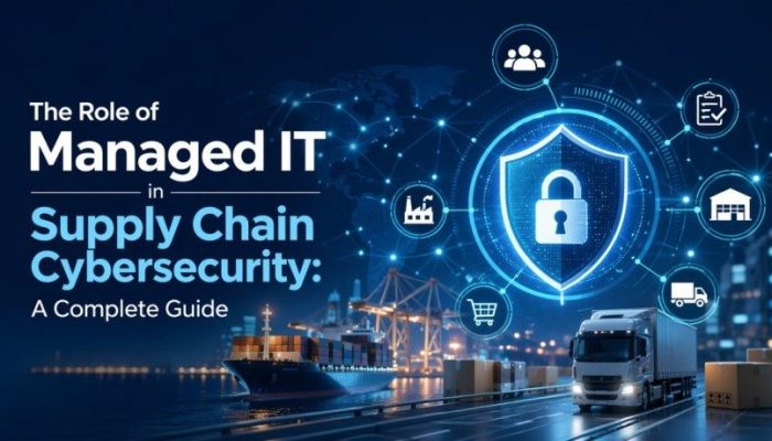 Managed IT securing supply chain logistics network
