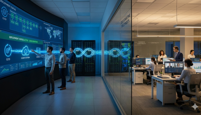 DevOps zero-downtime strategy