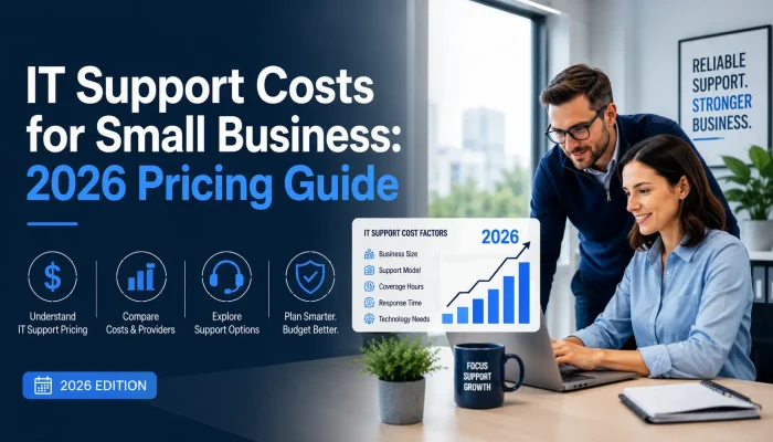 IT support costs for small business 2026 pricing guide with IT consultants
