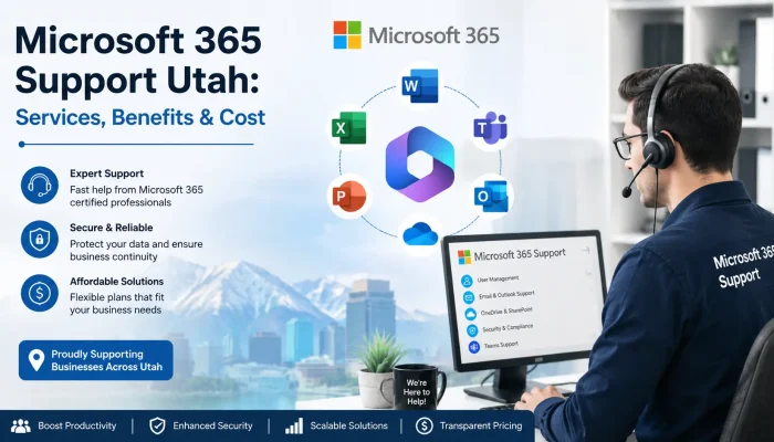 Microsoft 365 support in Utah for businesses