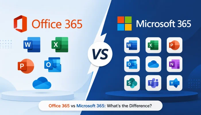 Office 365 vs Microsoft 365 comparison and key differences