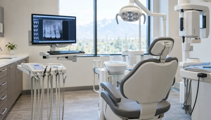Dental operatory workstation and imaging equipment supported by dental IT support in Utah
